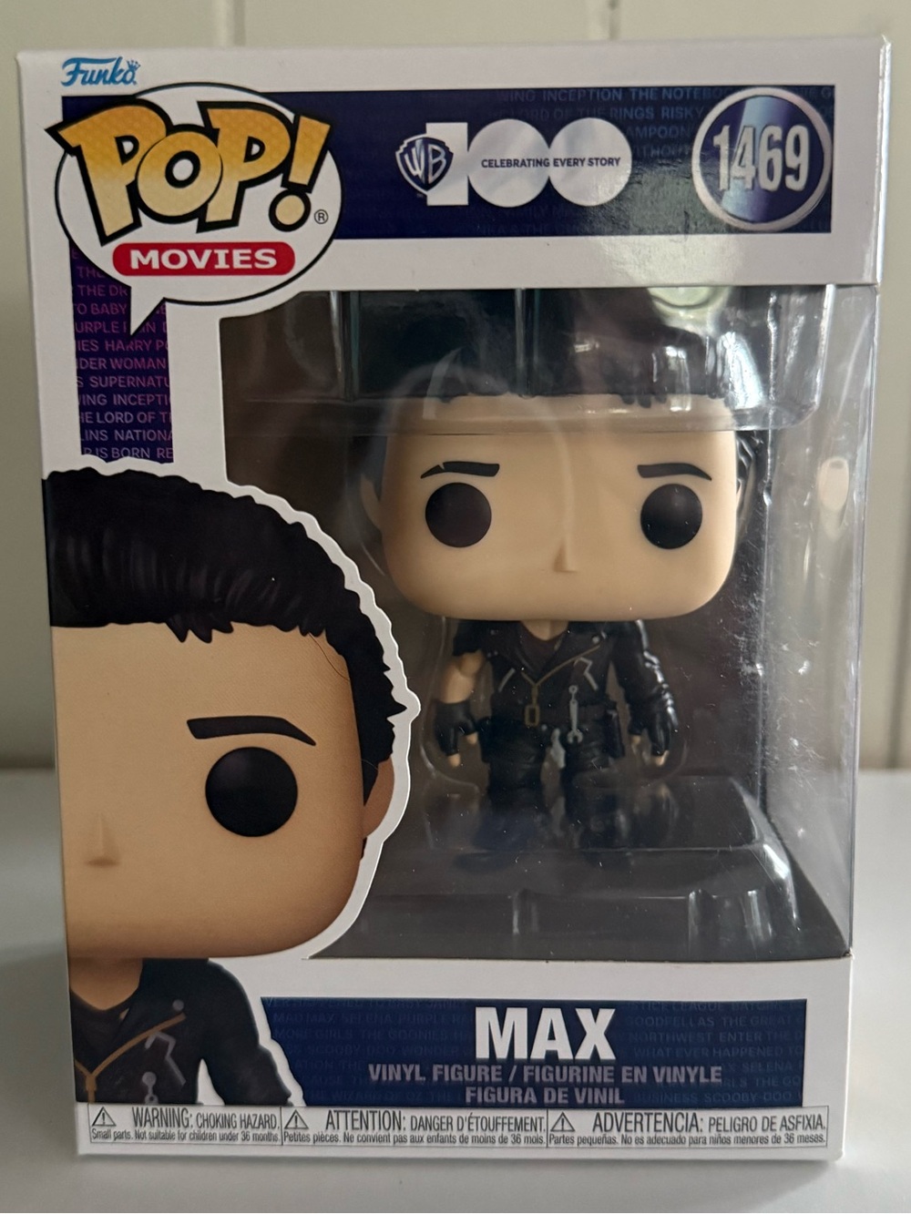Funko Pop! Mad Max Road Warrior Boxed Figure - Blue White
